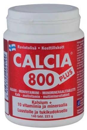 Calcia 800 Plus Витамины кальций 140 таб Calcia 800 Plus Витамины кальций 140 таб